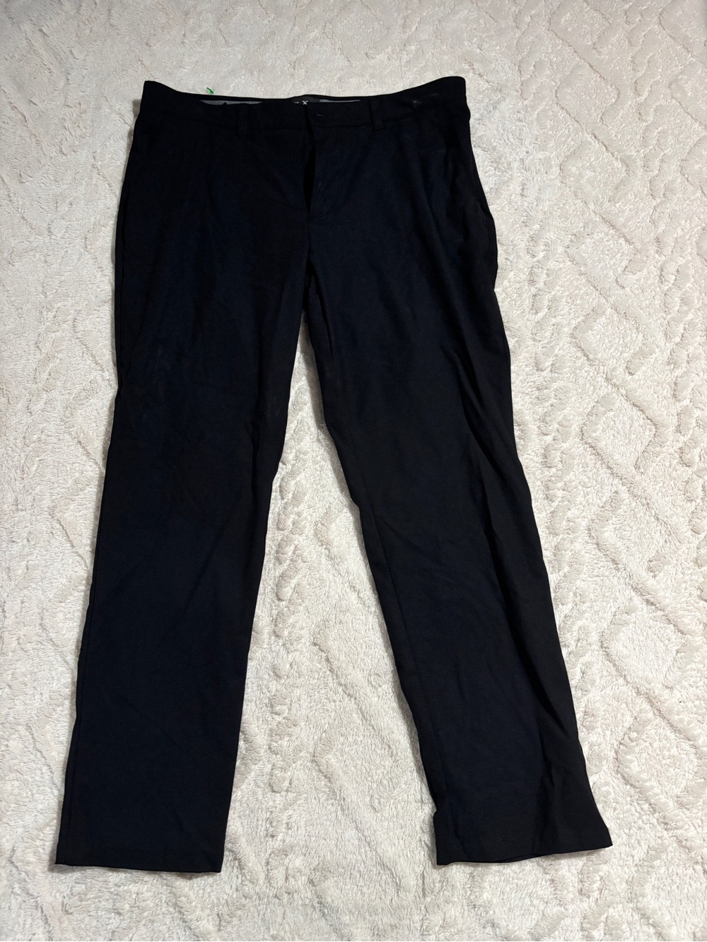 Flx black dress pants 36x30